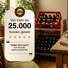 JAMES Design Getränkeregal für 2 Kisten