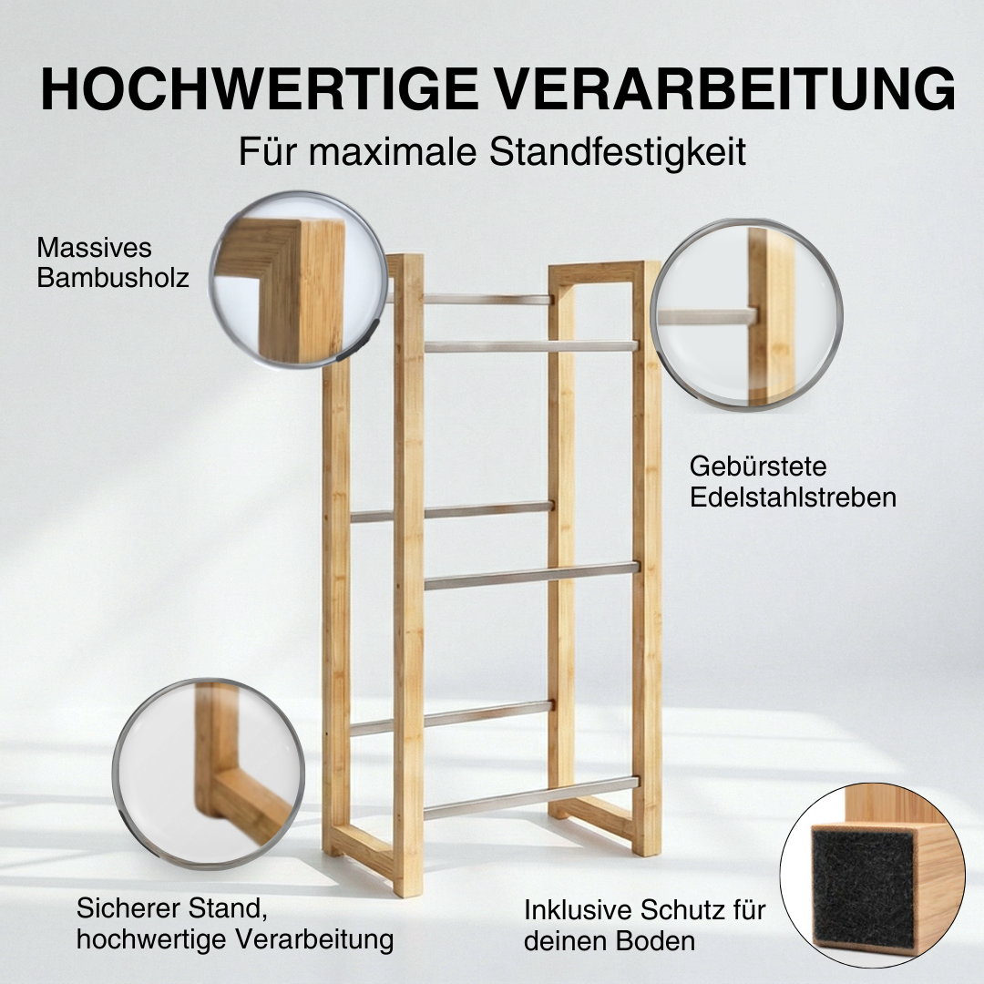 JAMES Design Getränkeregal für 3 Kisten