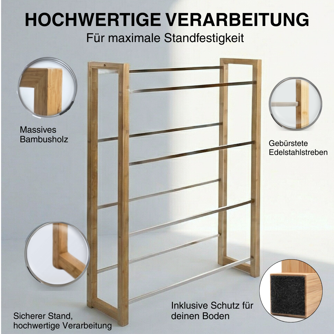 JAMES Design Getränkeregal für 8 Kisten