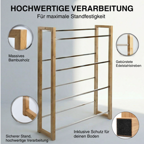 JAMES Design Getränkeregal für 8 Kisten
